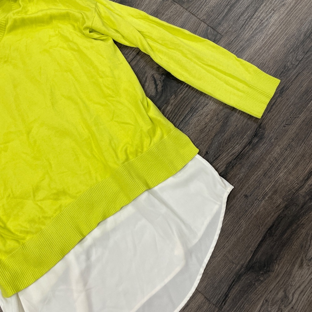 Beautiful Lime Green DKNY Top - Picture 4 of 7